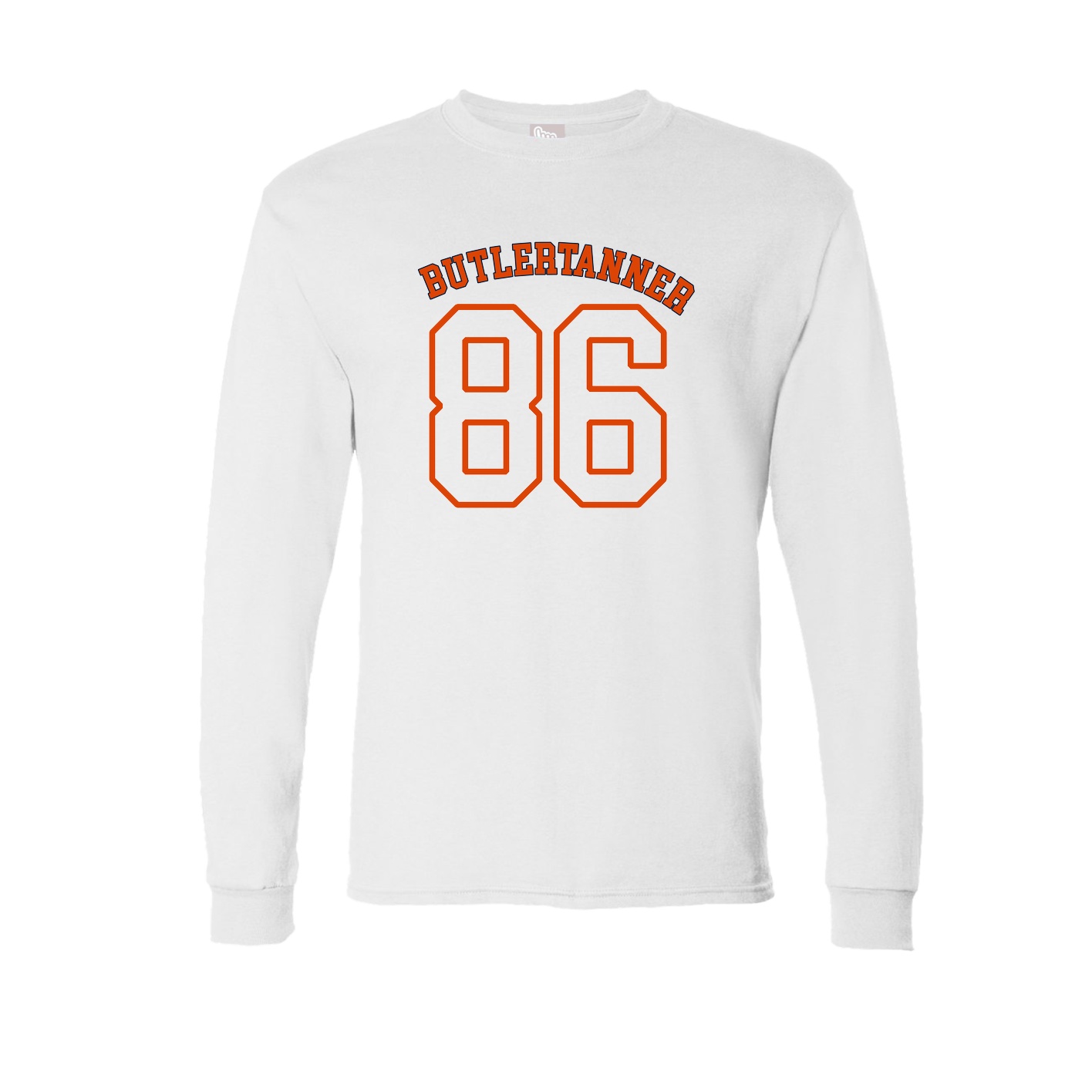 Long Sleeve Tee — Shirsey Arch in White