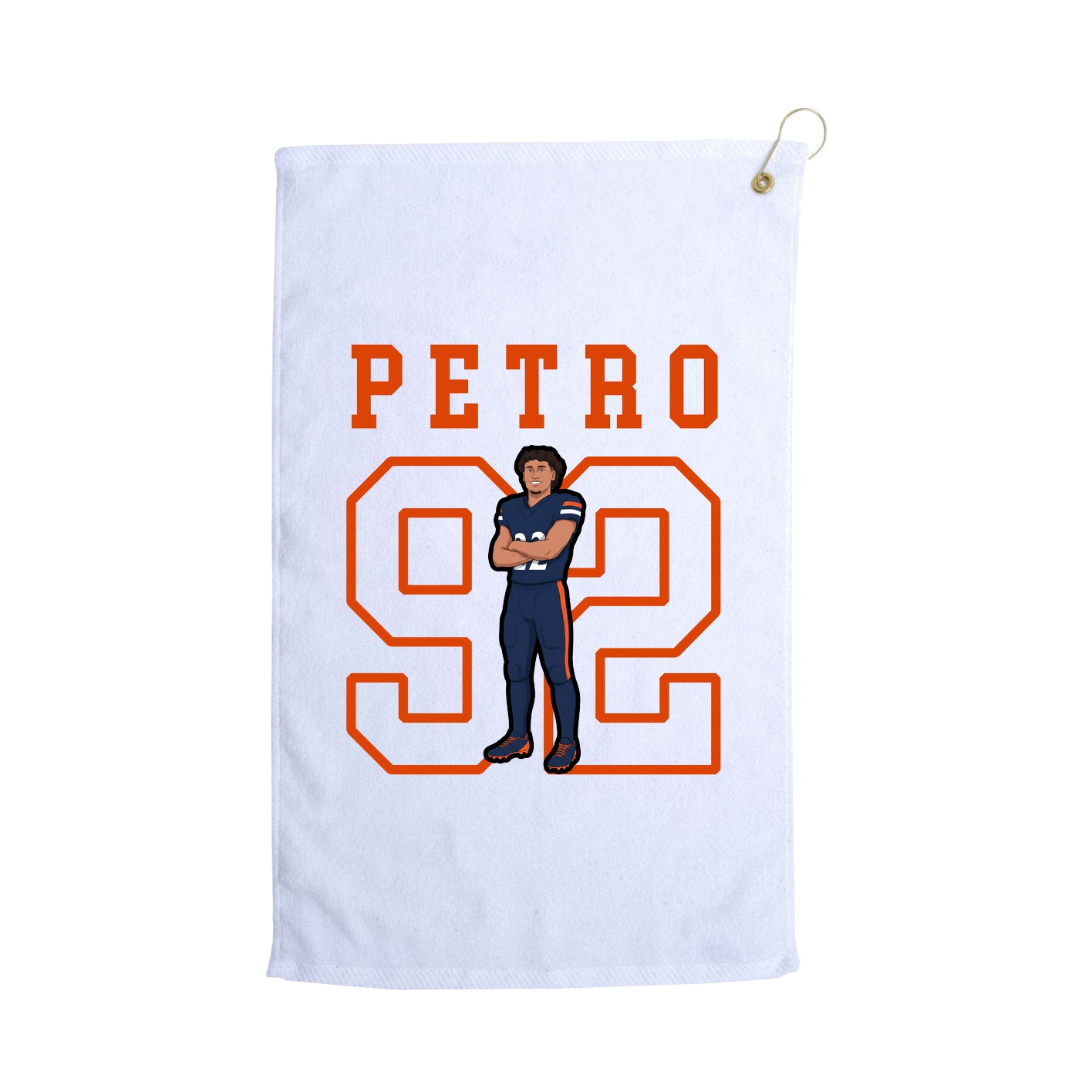 Golf Towel — Shirsey in White