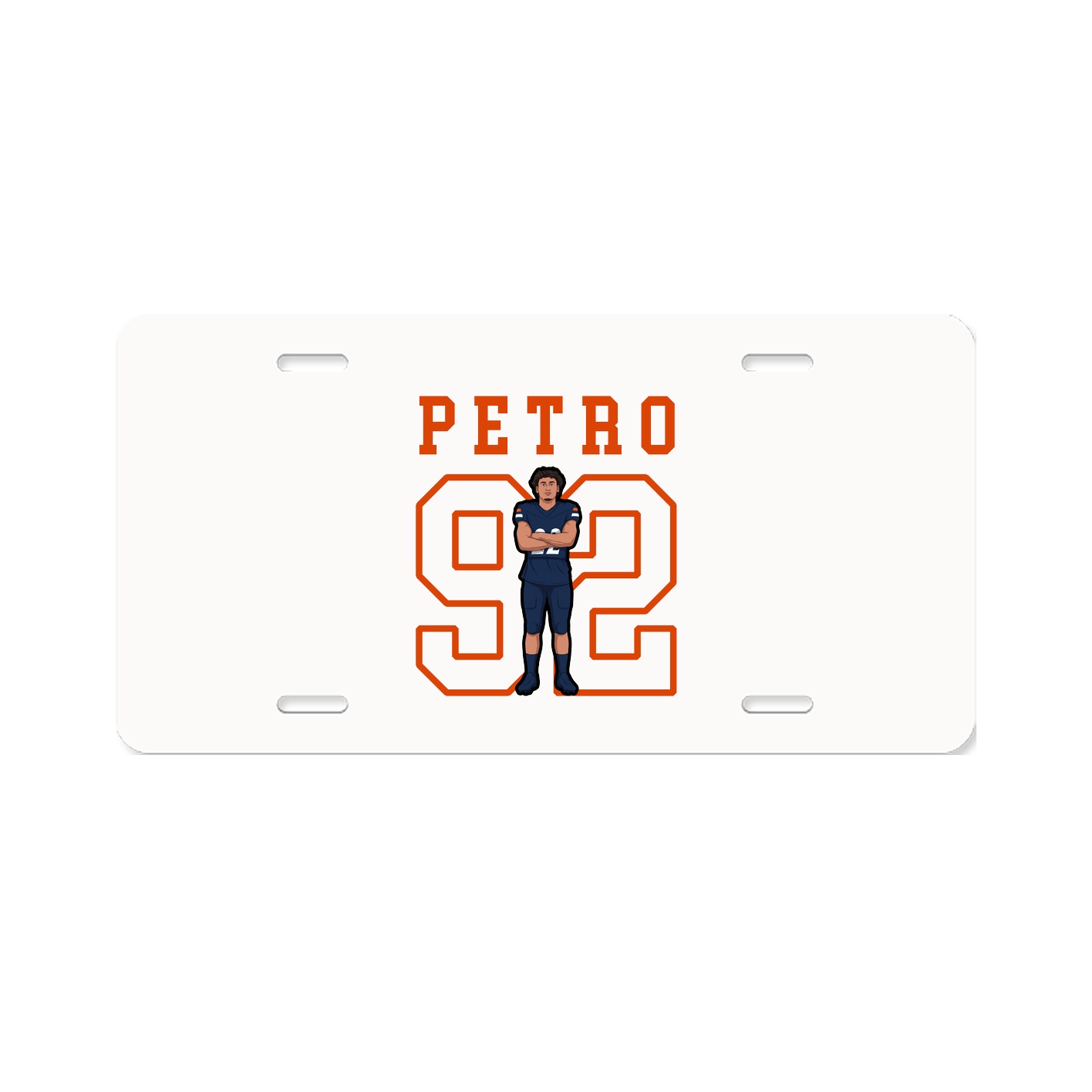 License Plate — Shirsey in Classic