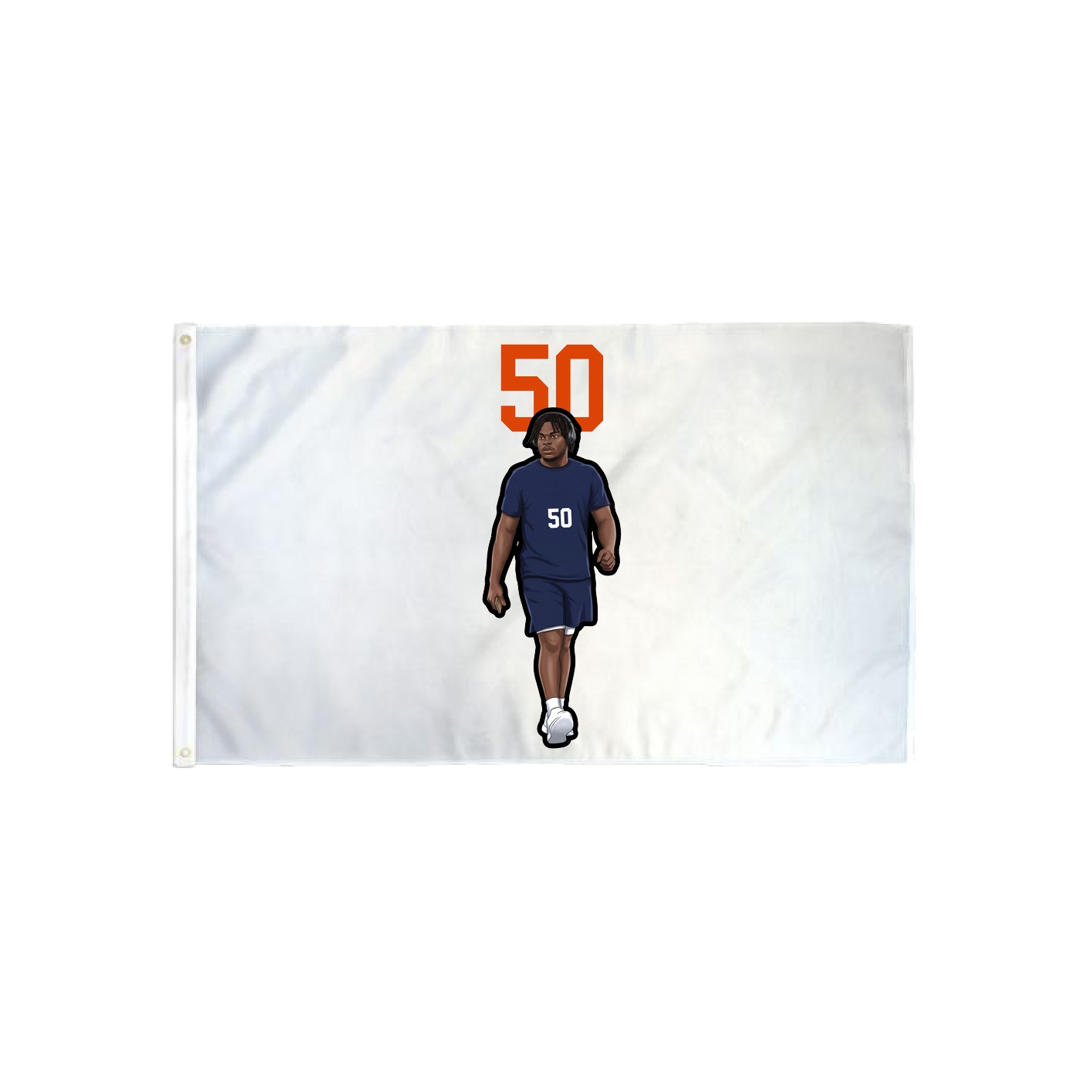 3x5 Flag — Number Top in Classic