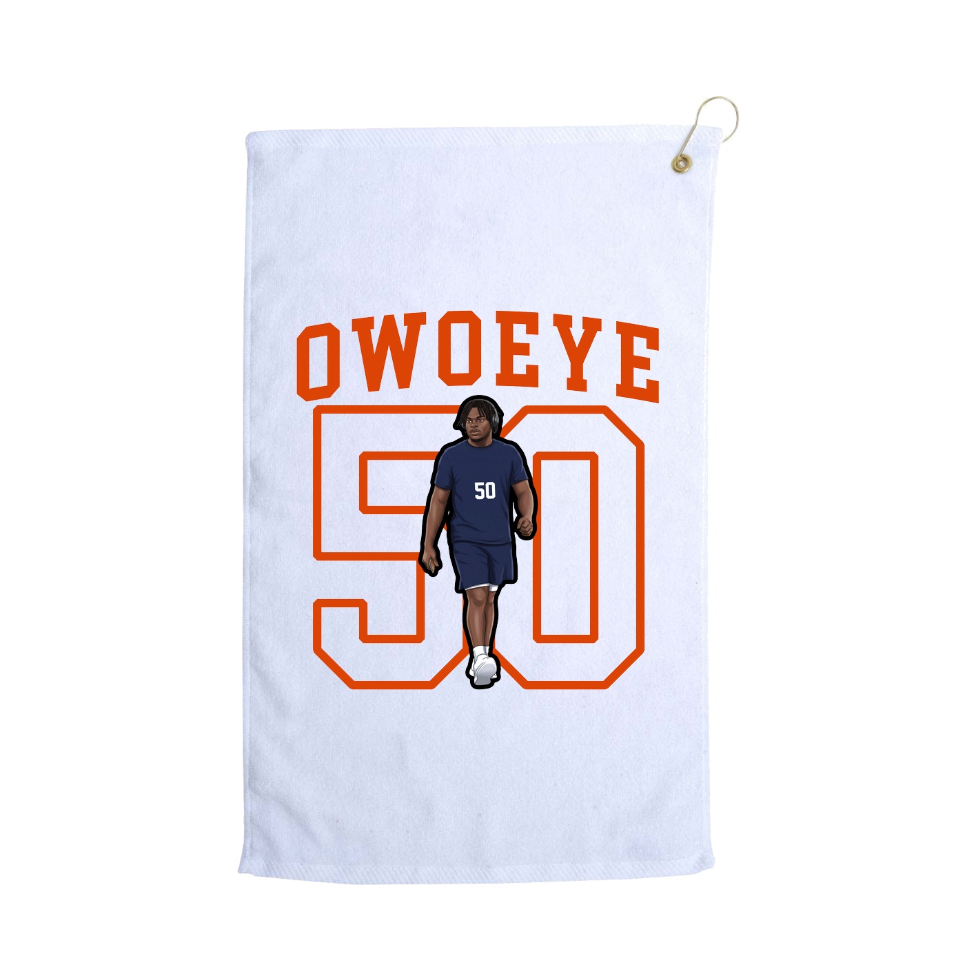 Golf Towel — Shirsey in White