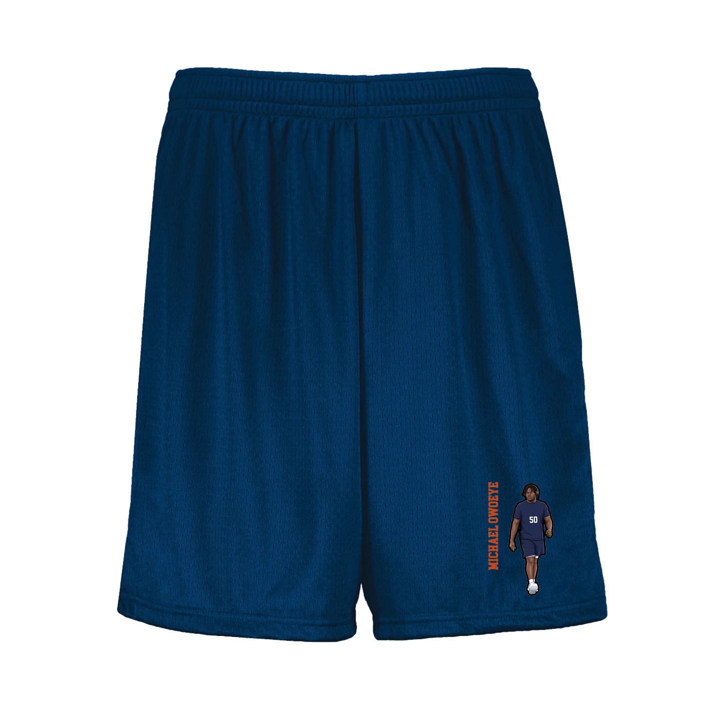 Shorts — Name Vertical in Navy