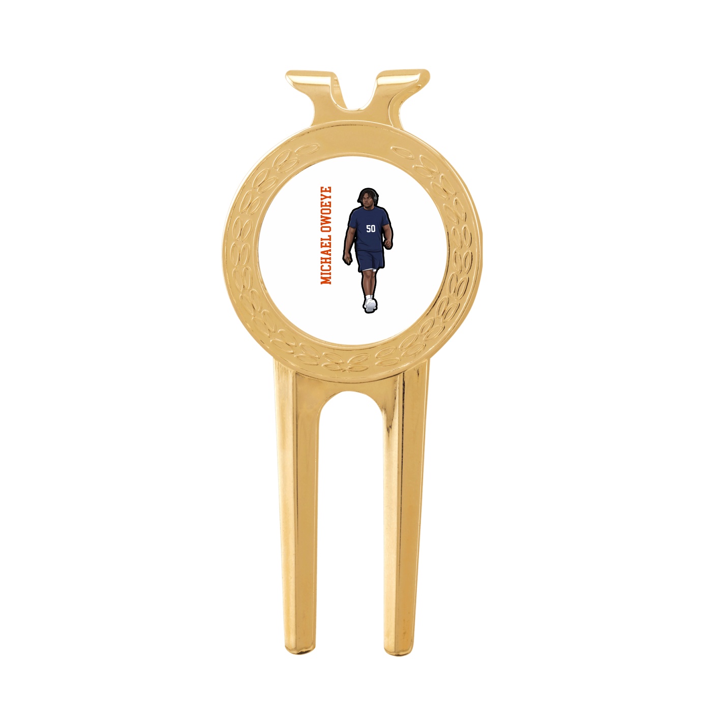 Divot Tool with Ball Marker — Name Vertical in Classic