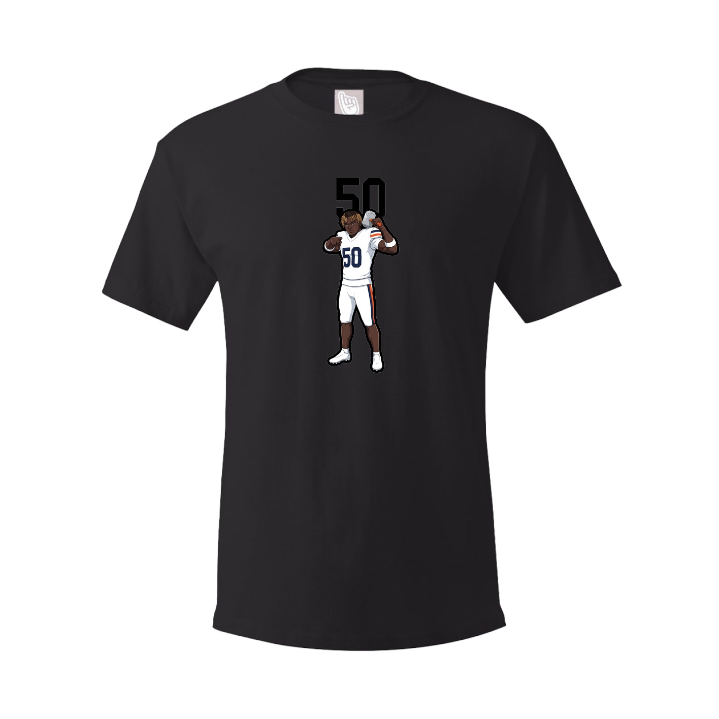 Tee — Number Top in Black