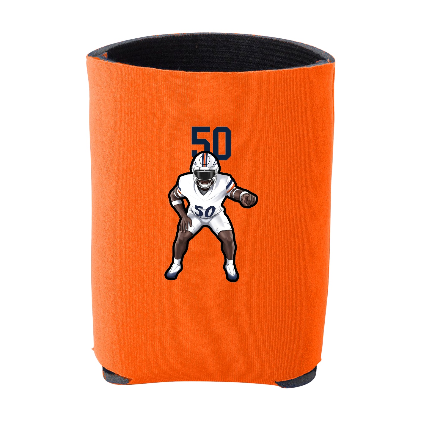 Can Holder — Number Top in Orange