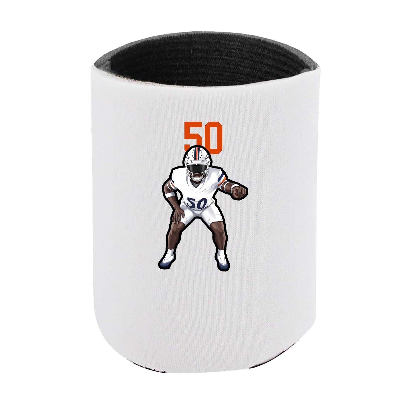 Can Holder — Number Top in White