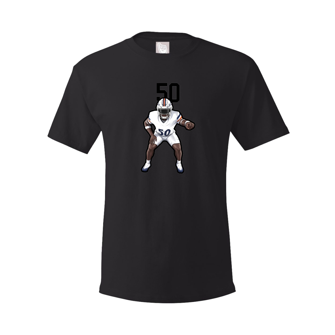 Tee — Number Top in Black