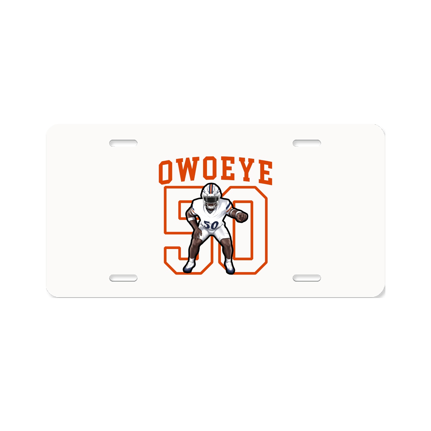 Aluminum License Plate