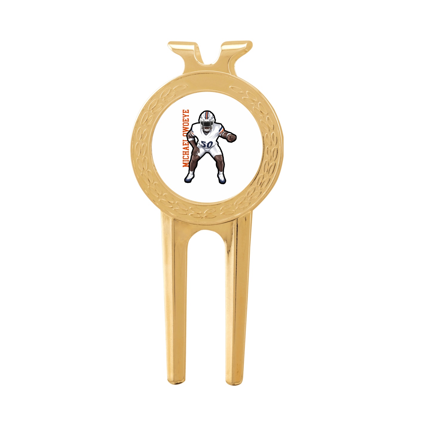 Divot Tool with Ball Marker — Name Vertical in Classic