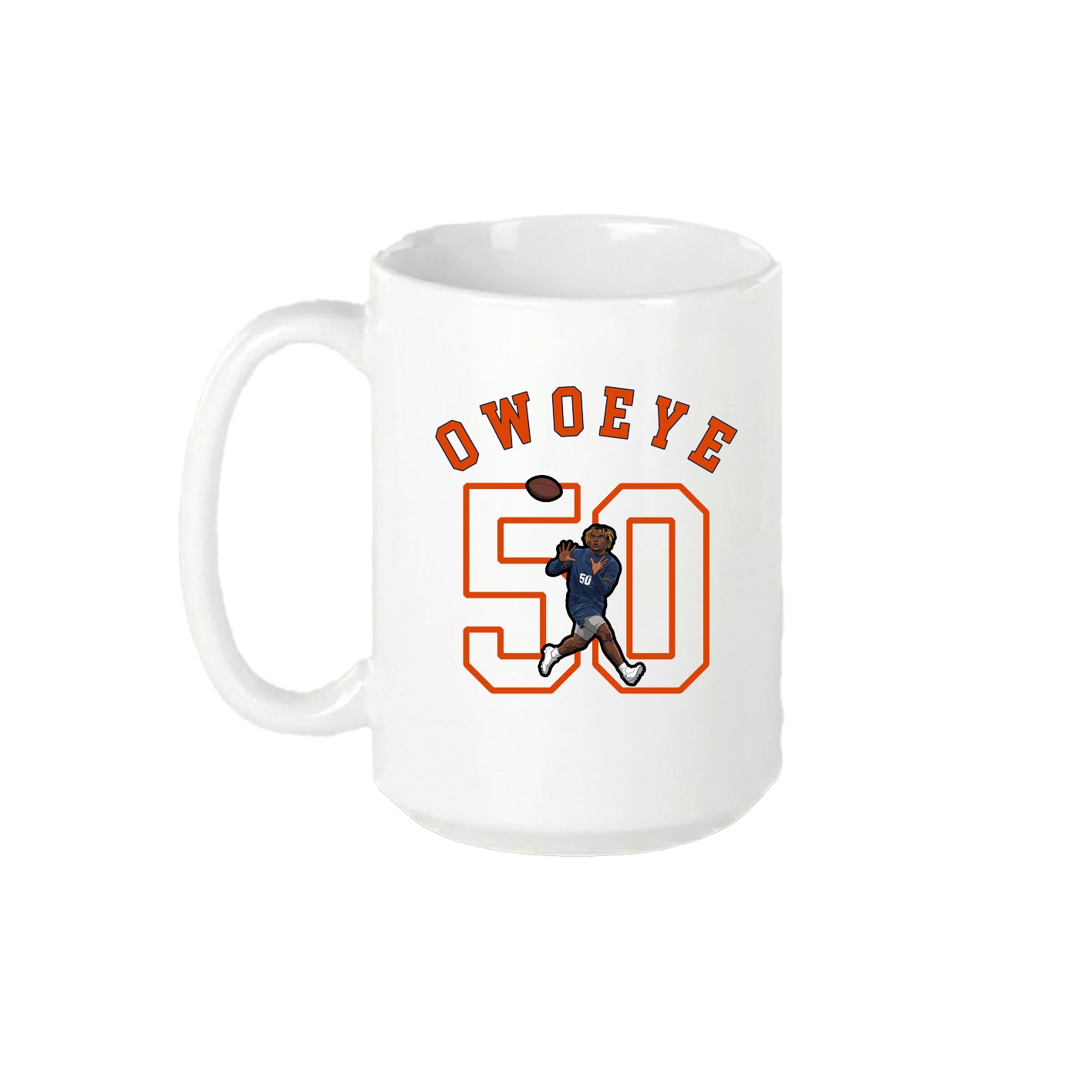15oz Coffee Mug — Shirsey Arch in White