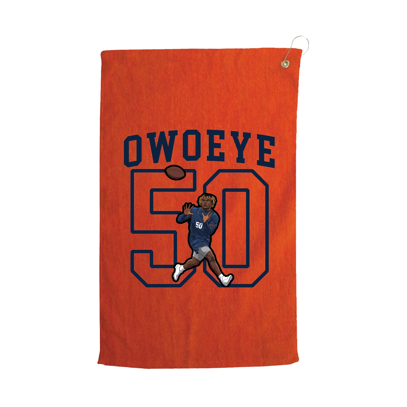 Golf Towel — Shirsey in Orange
