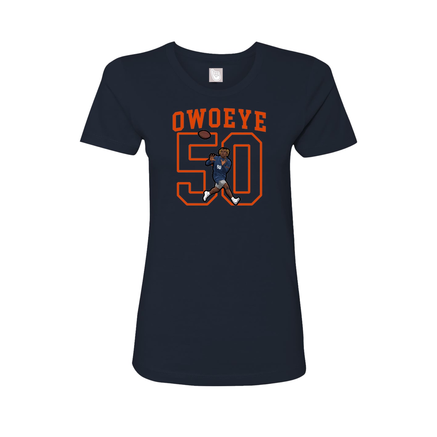 Fitted Women's Tee — Shirsey in Navy
