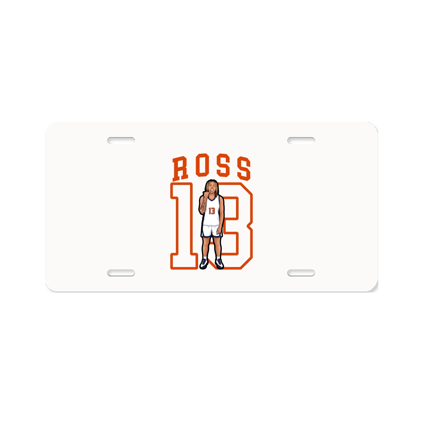 License Plate — Shirsey in Classic