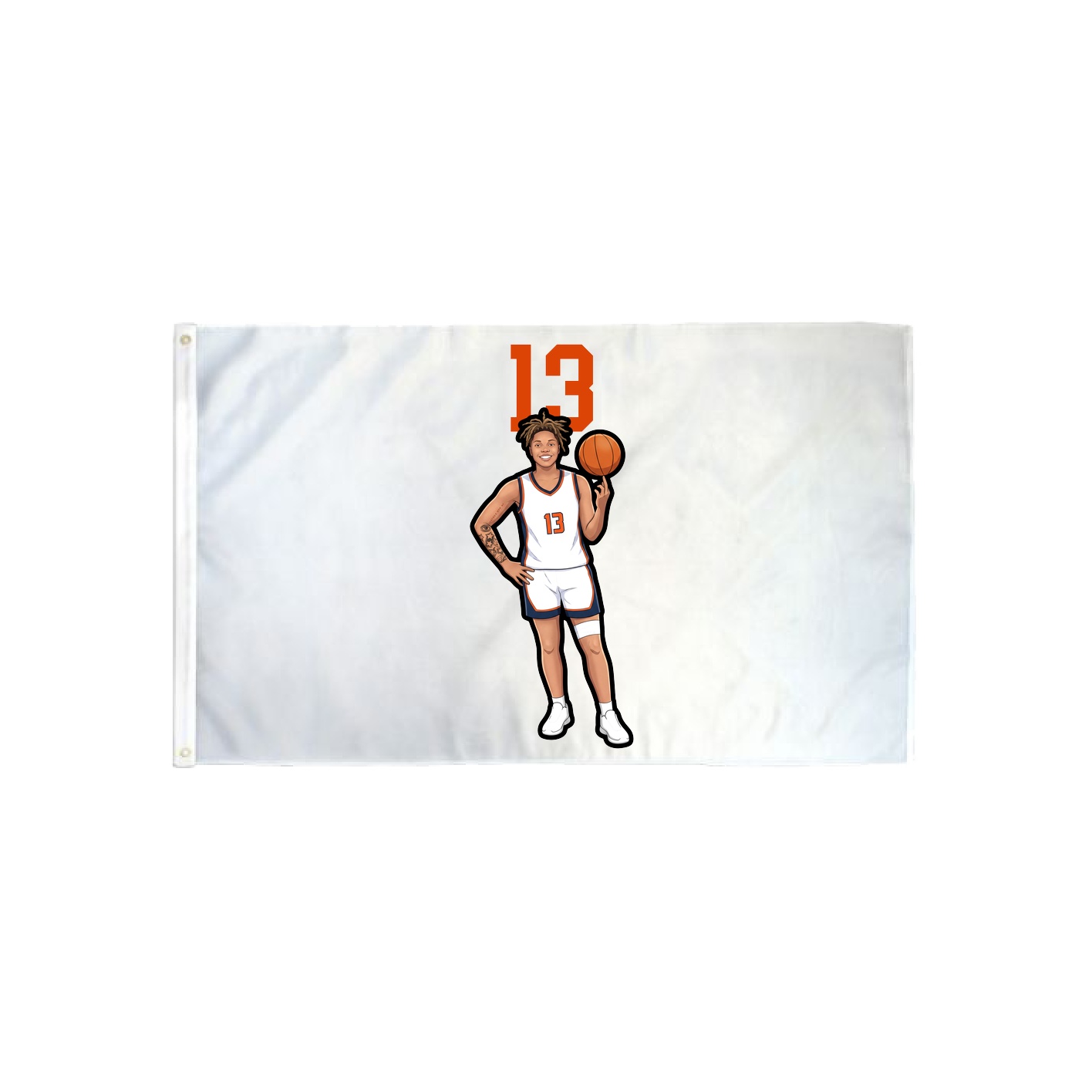 3x5 Flag — Number Top in Classic
