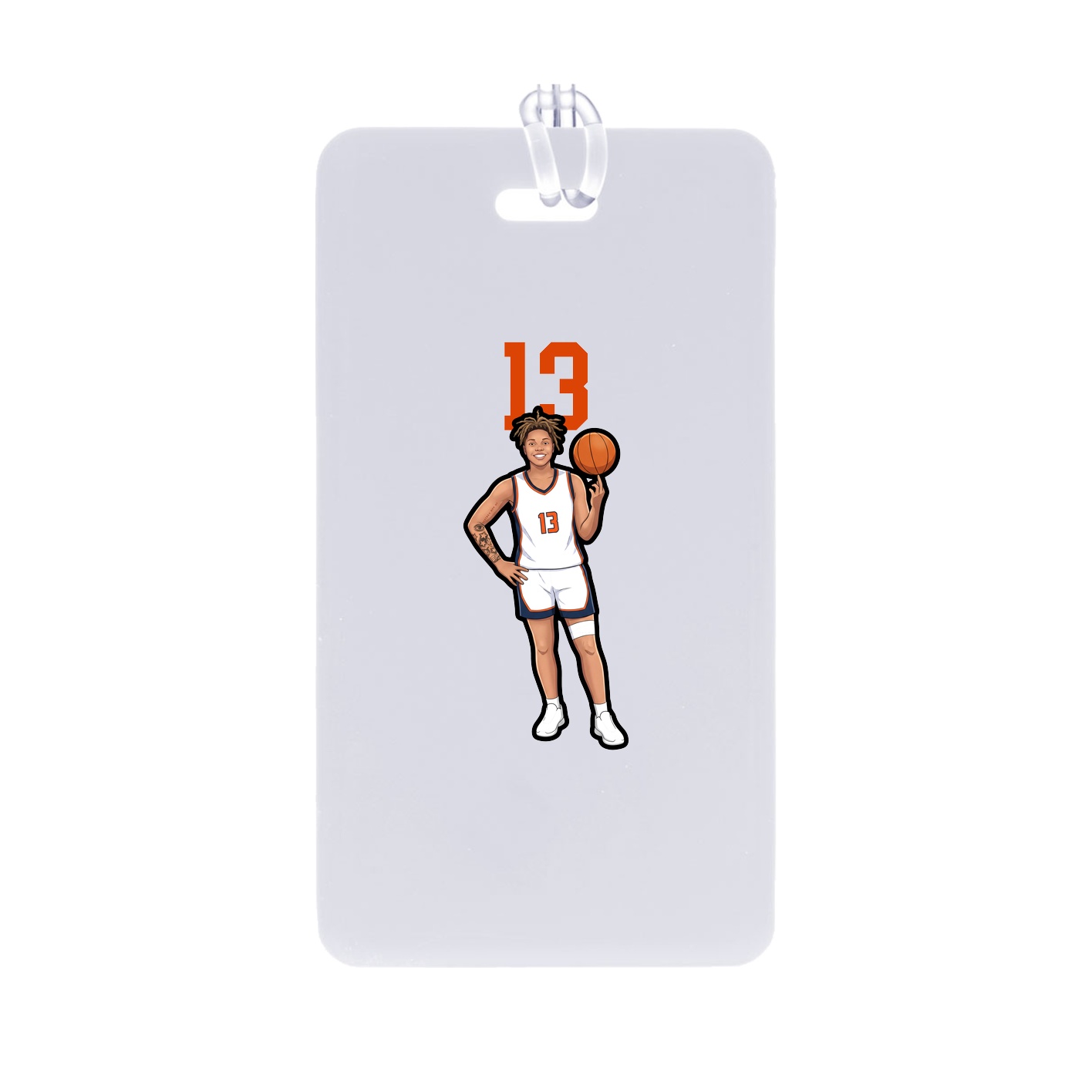 Bag Tag — Number Top in Classic