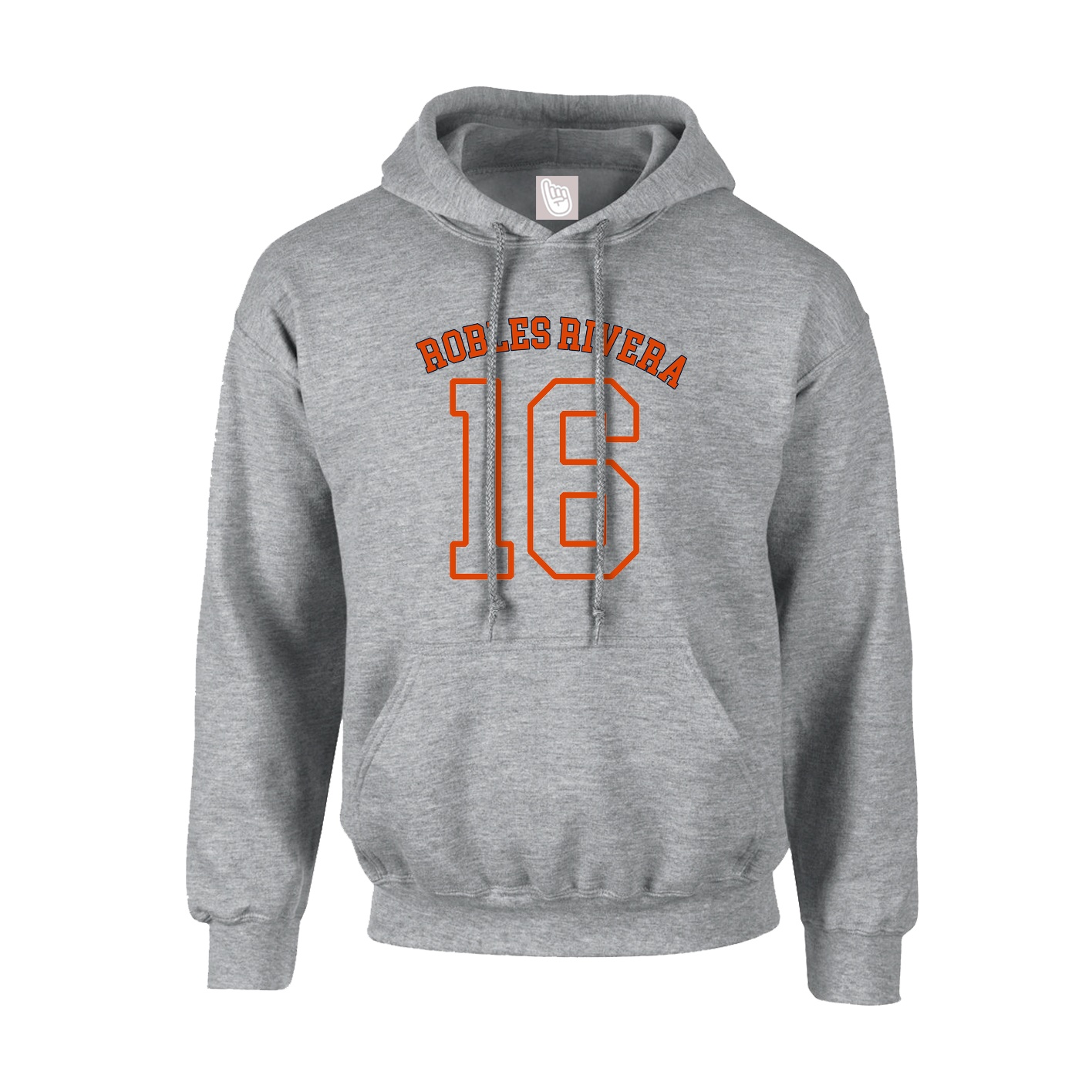 Youth Hoodie — Shirsey Arch in Grey