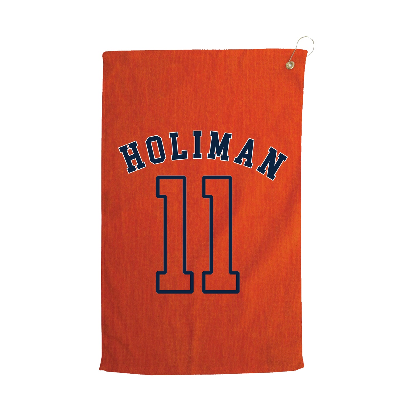 Golf Towel — Shirsey Arch in Orange