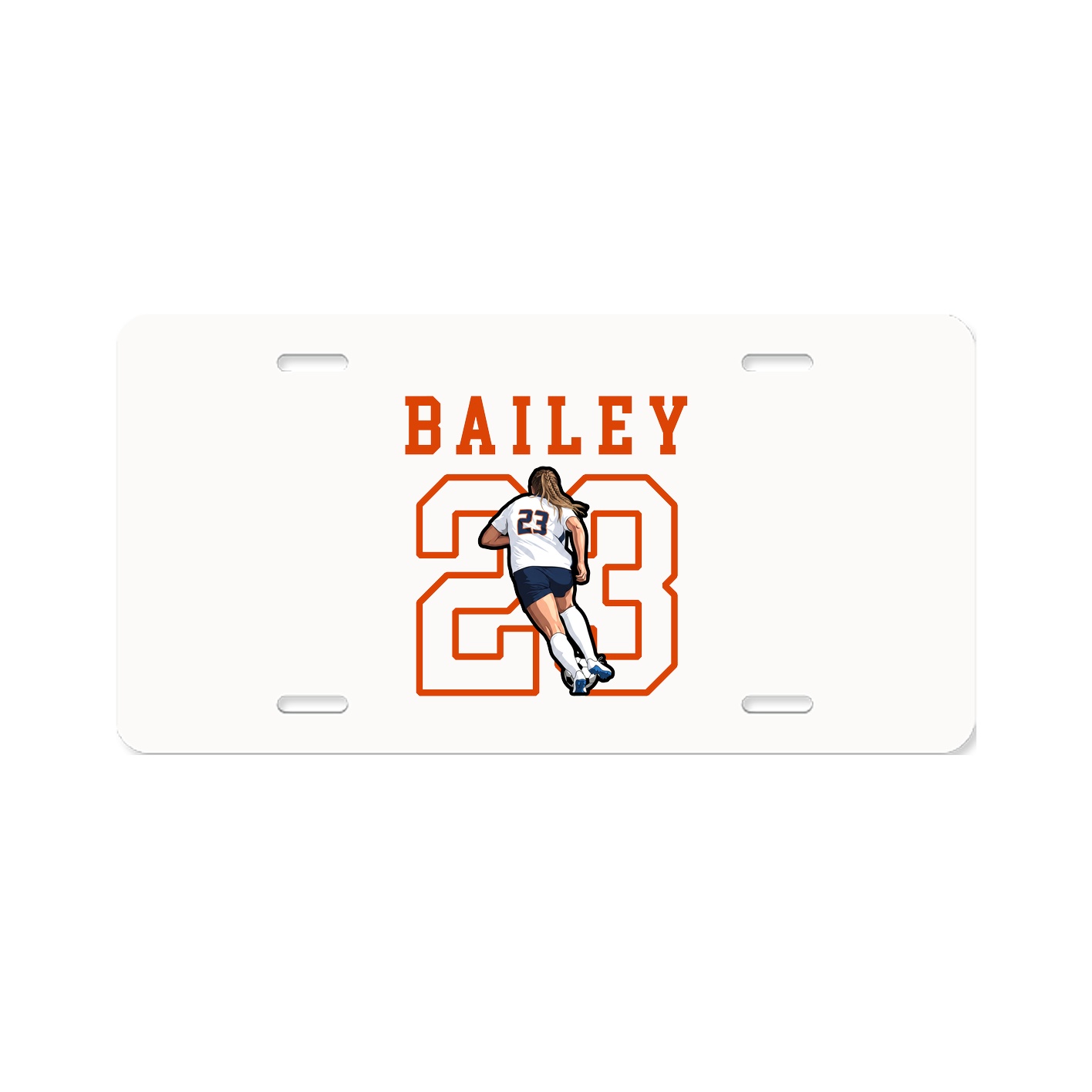 Aluminum License Plate