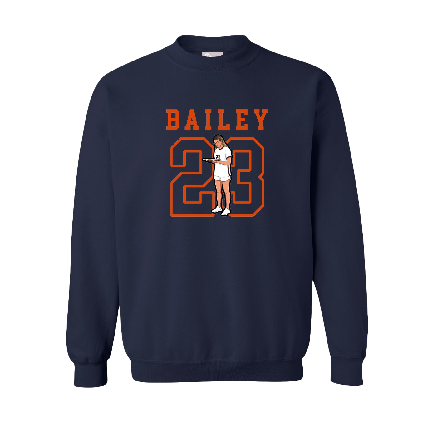 Fleece Crew — Shirsey in Navy