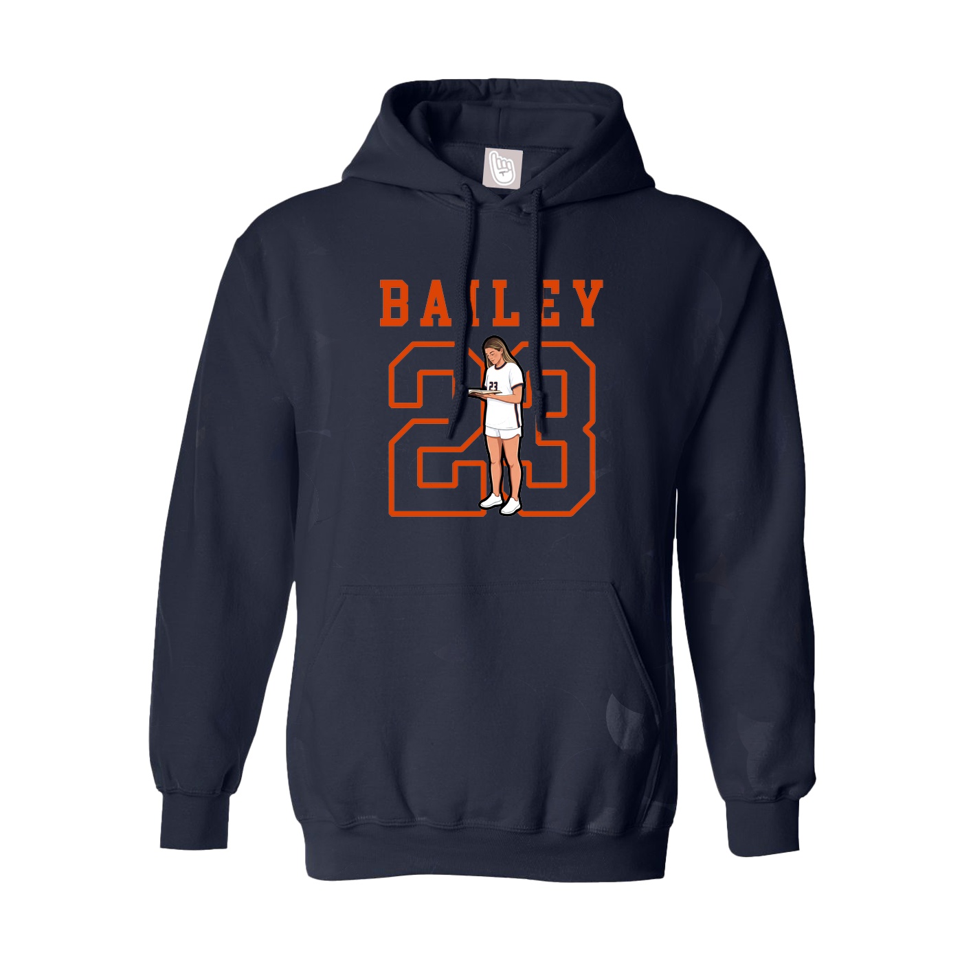 Youth Hoodie — Shirsey in Navy
