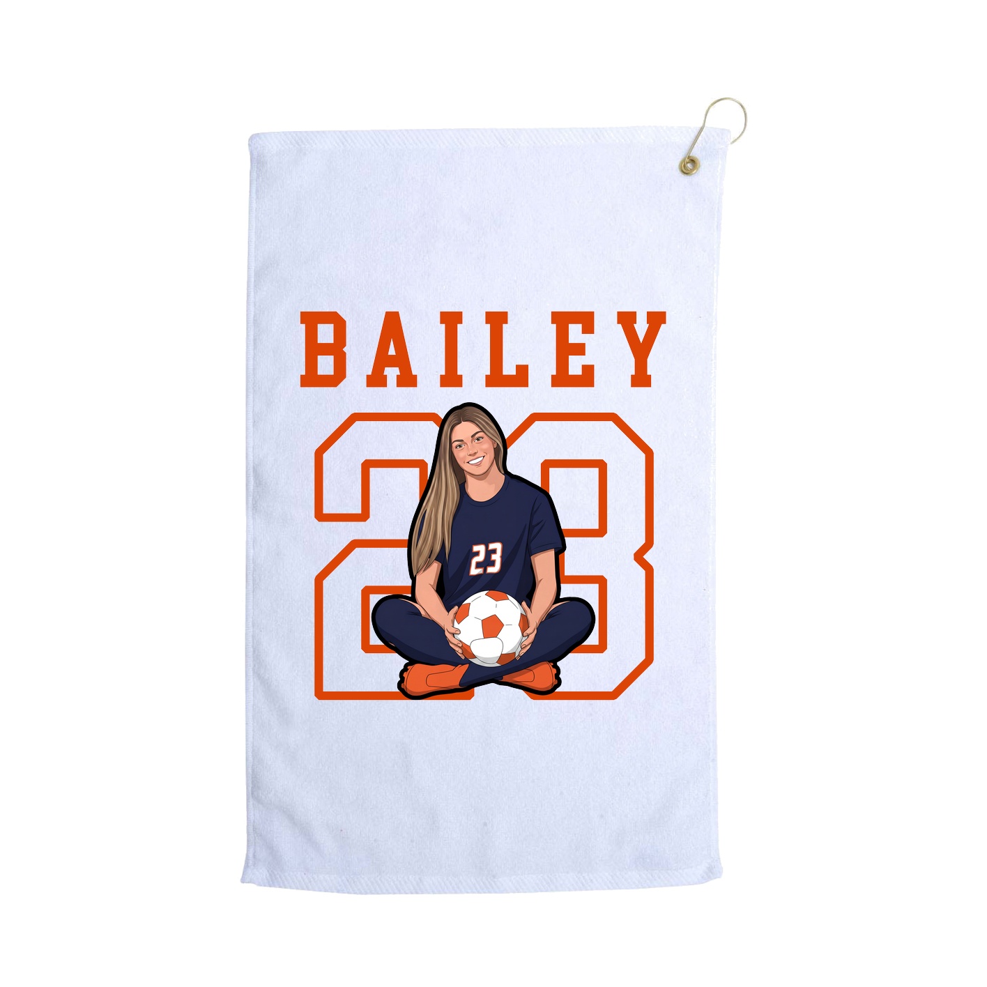 Terry Velour Golf Towel