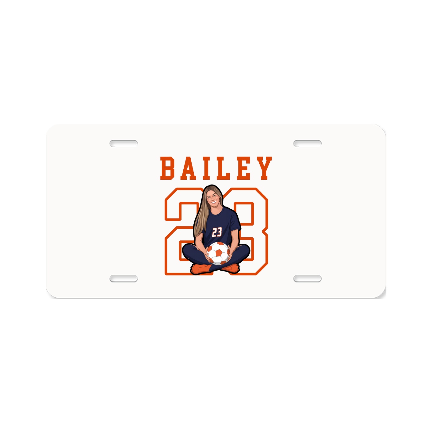 License Plate — Shirsey in Classic