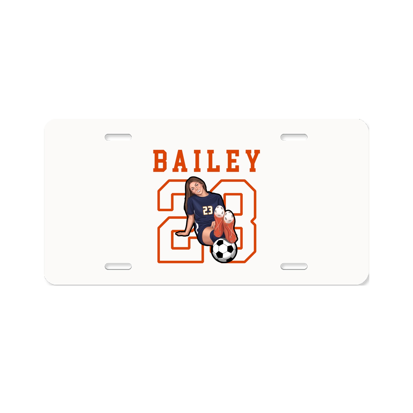 License Plate — Shirsey in Classic