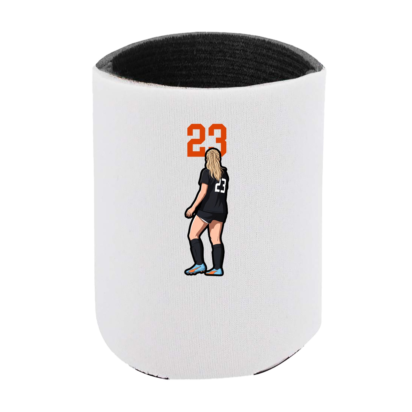 Can Holder — Number Top in White