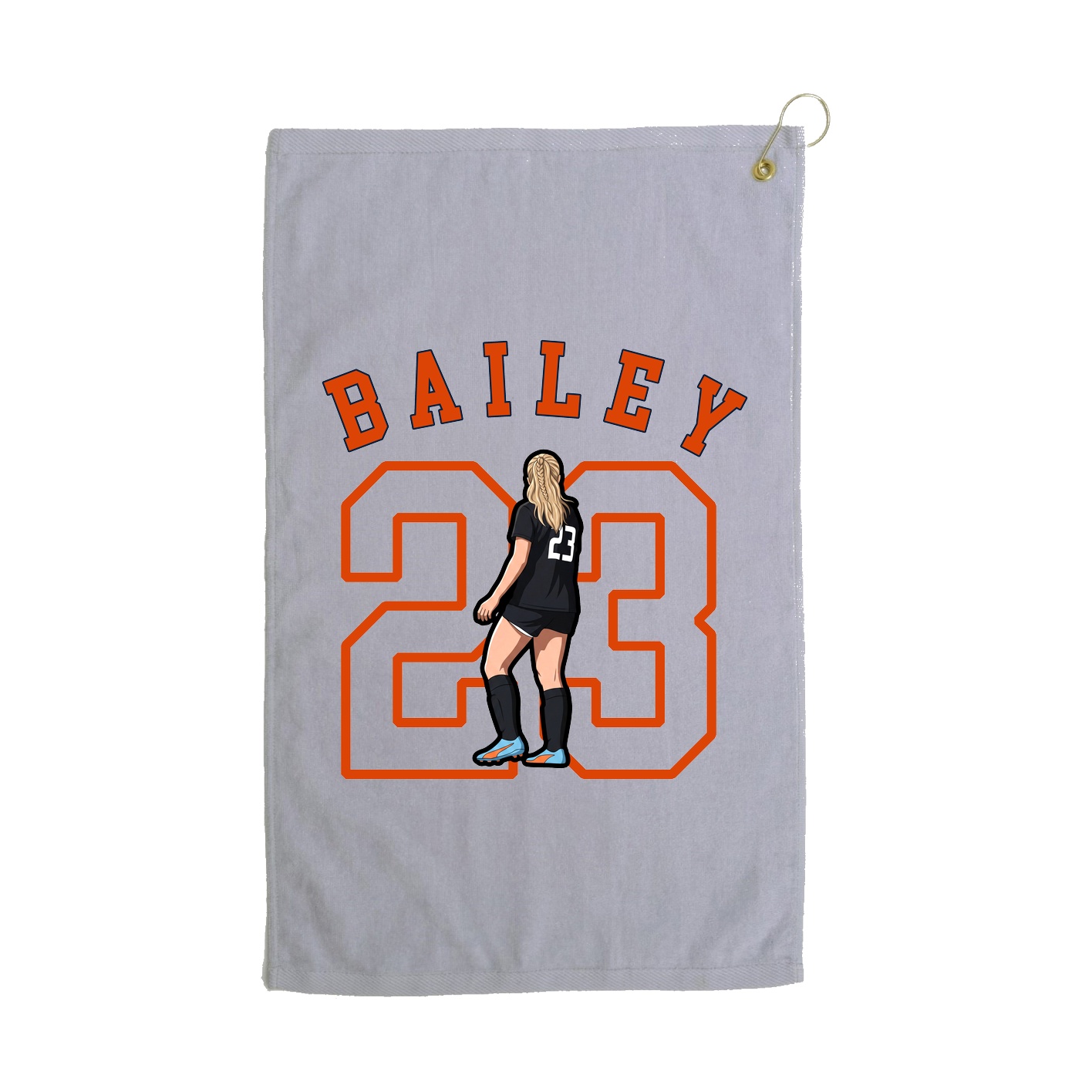 Golf Towel — Shirsey Arch in Grey