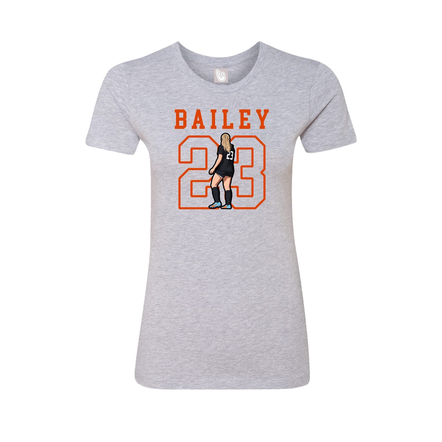 Womens Tee — Shirsey in Grey