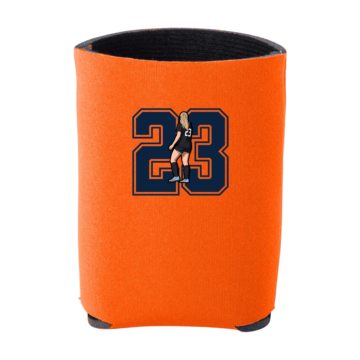 Can Holder — Number in Orange