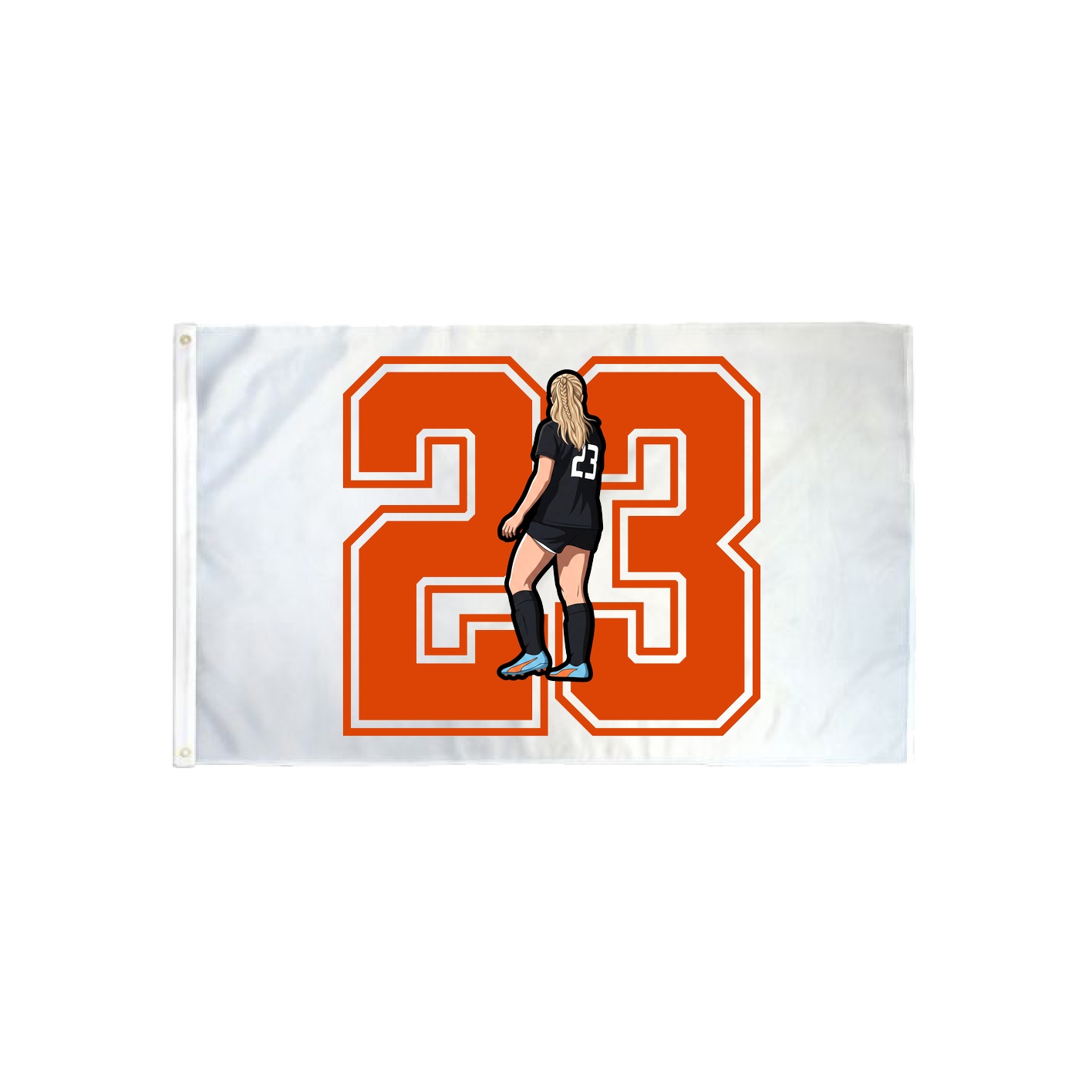 3x5 Flag — Number in Classic