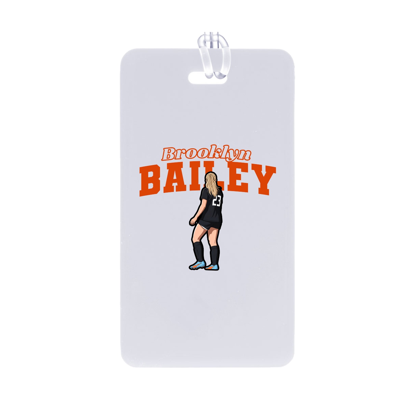 Bag Tag — Name Arch in Classic