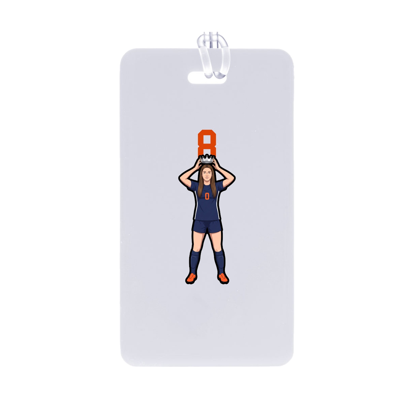 Bag Tag — Number Top in Classic