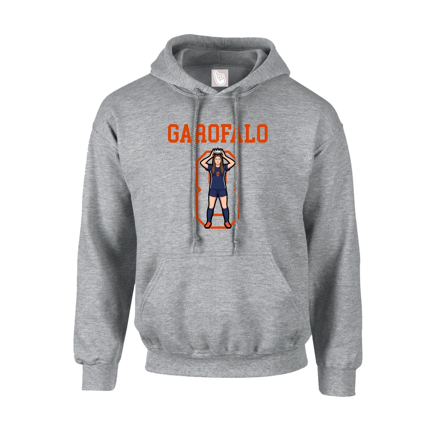 Hoodie — Shirsey in Grey