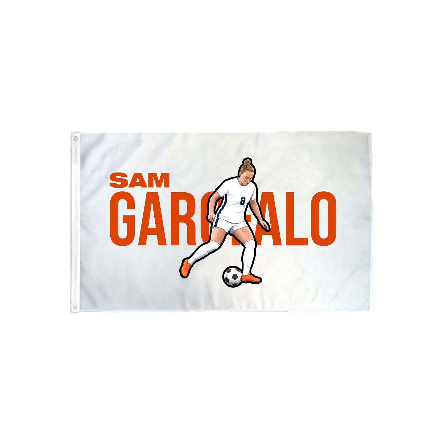3x5 Flag — Player Name in Classic