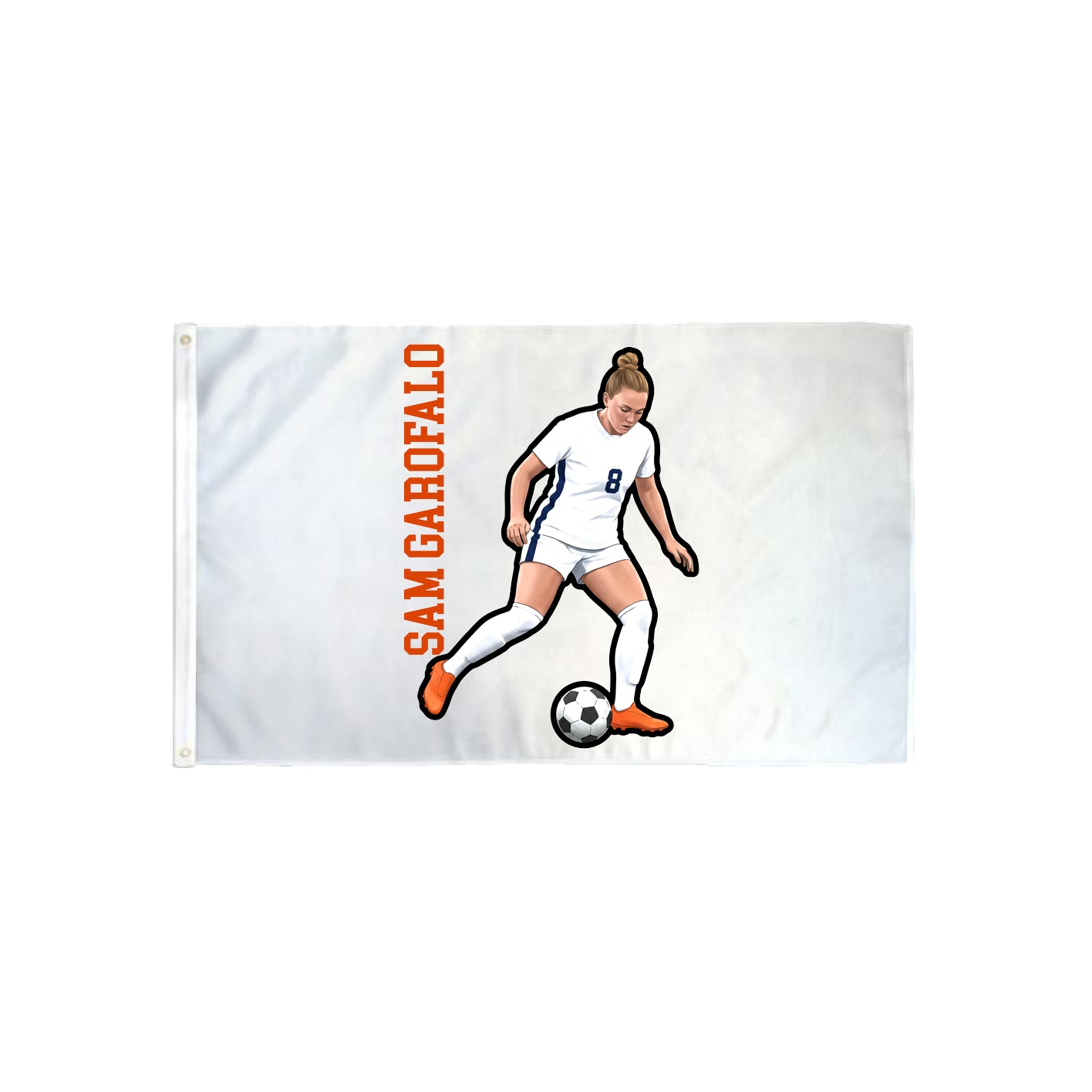 3x5 Flag — Name Vertical in Classic