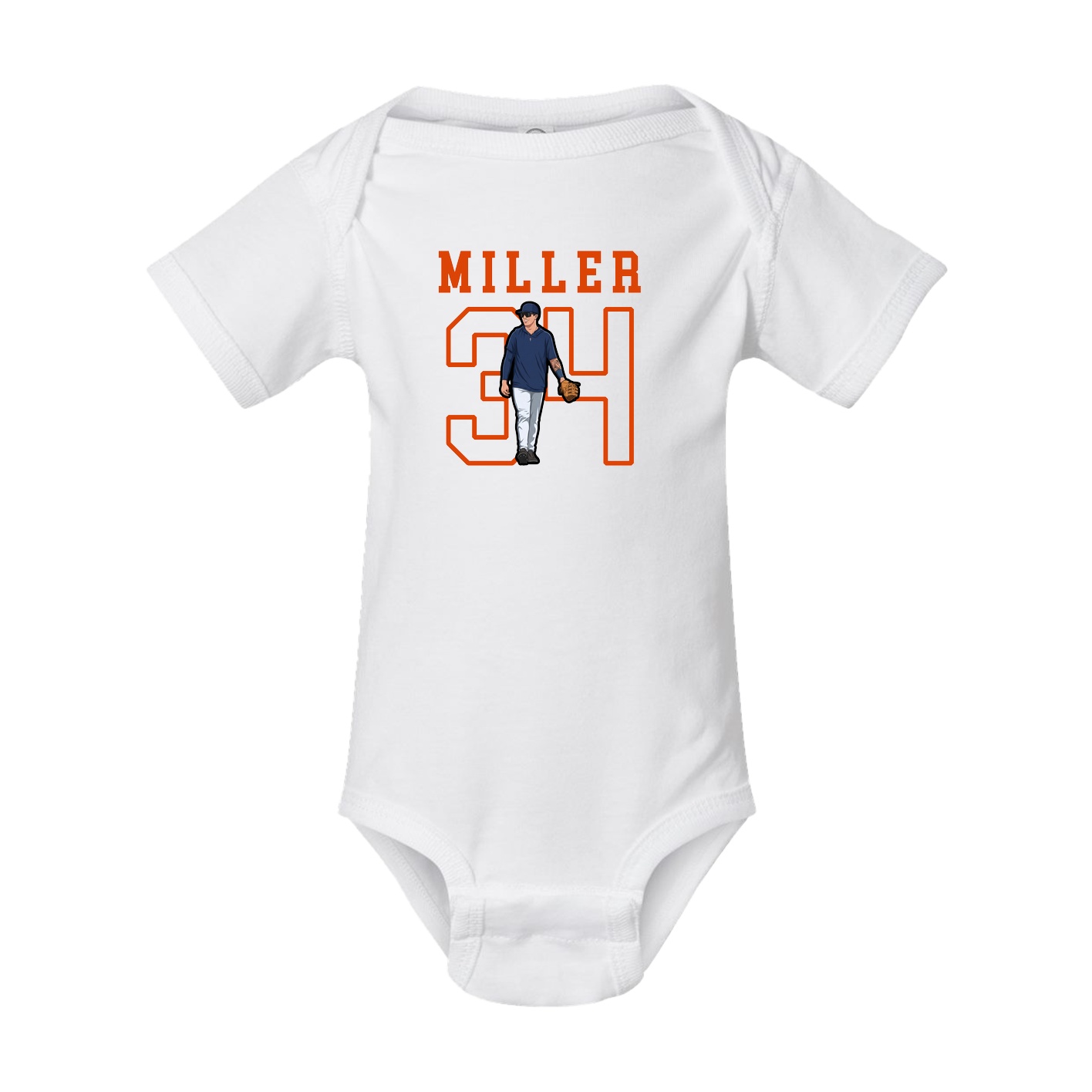 Baby Onesie — Shirsey in White
