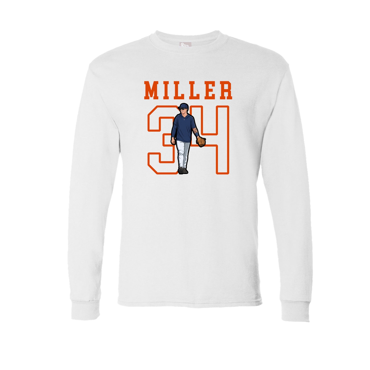 Long Sleeve Tee — Shirsey in White