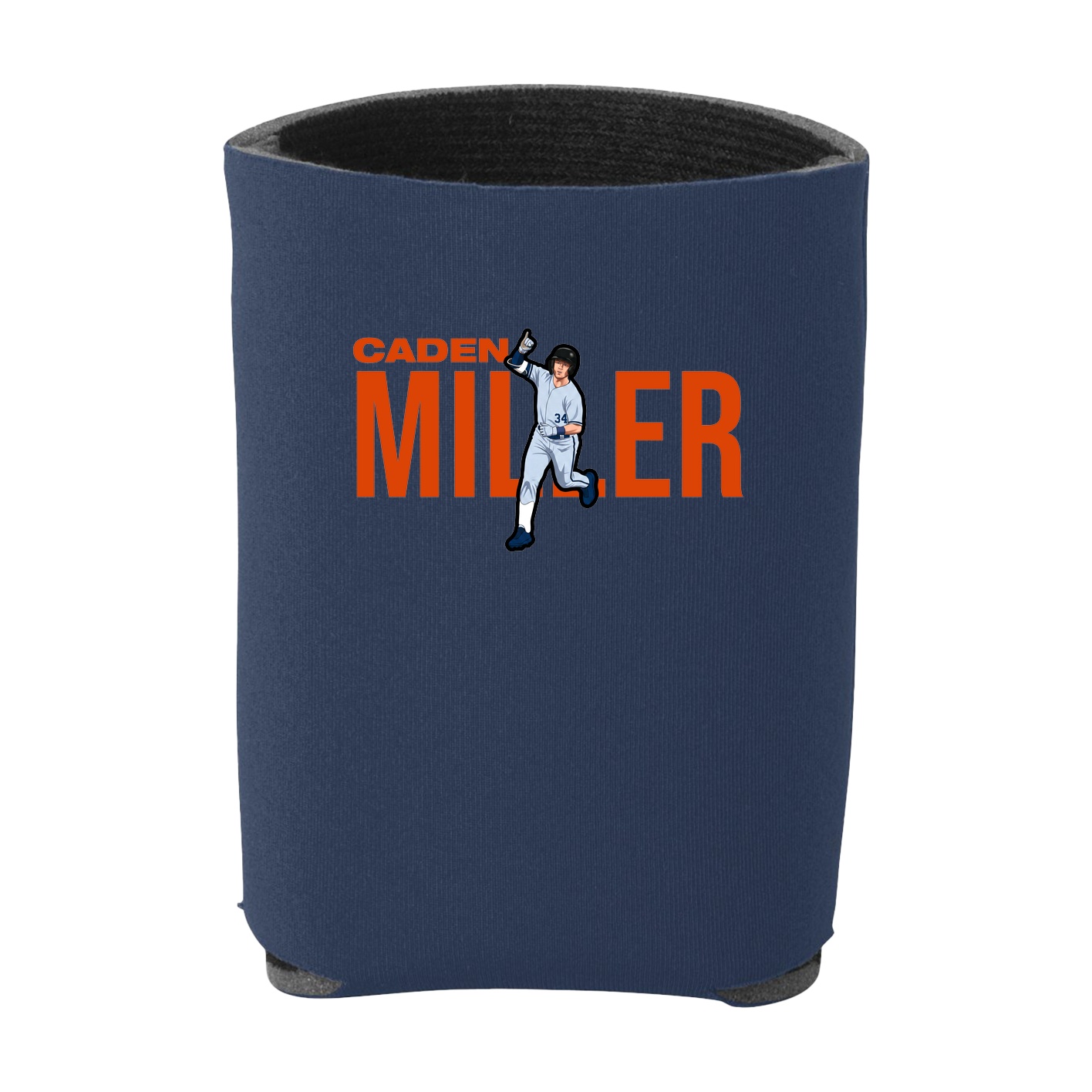 Can Holder — Player Name in Navy