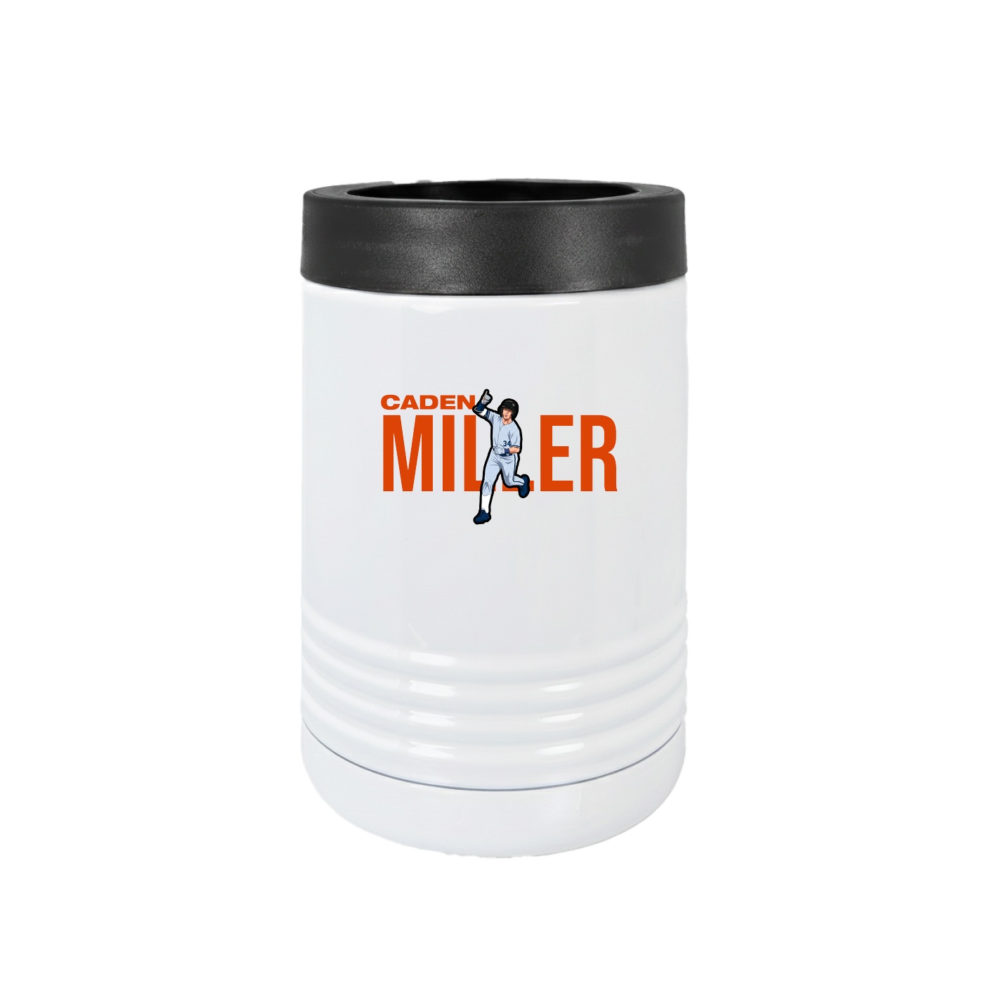 Beverage Holder — Player Name in White
