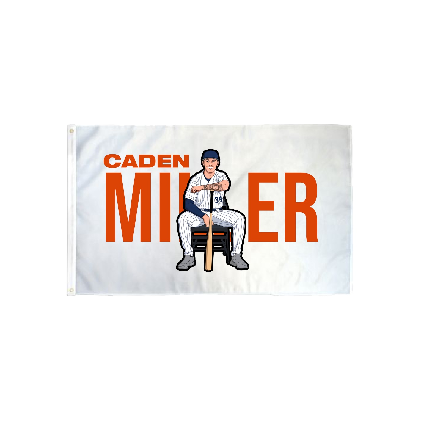 3x5 Flag — Player Name in Classic