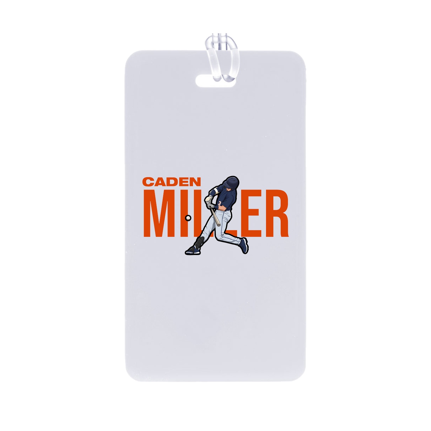 Bag Tag — Player Name in Classic