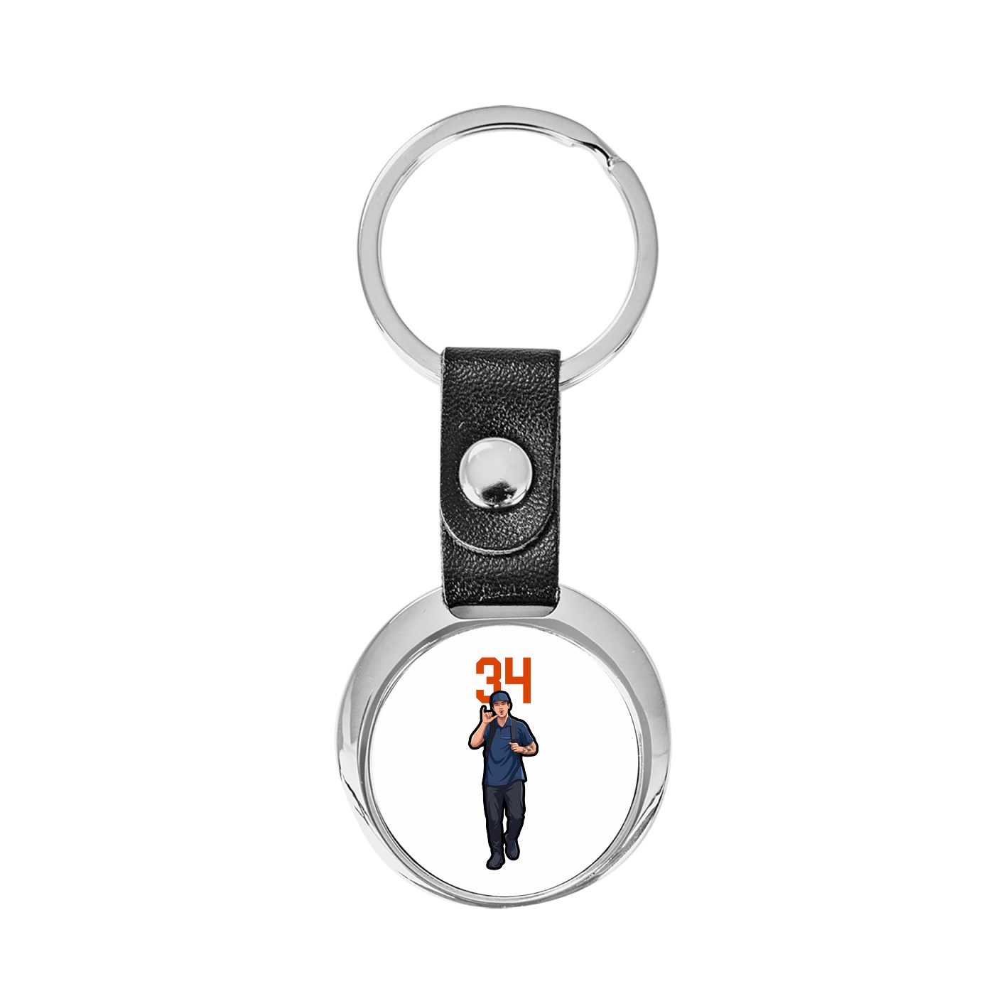 Key Chain — Number Top in Classic