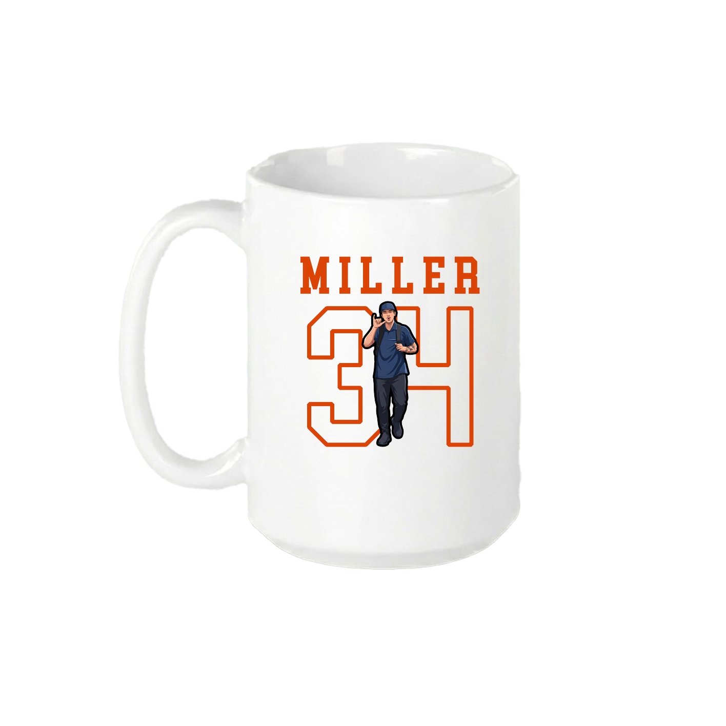 15oz Coffee Mug — Shirsey in White