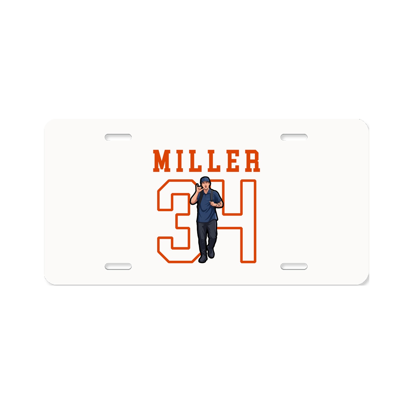 License Plate — Shirsey in Classic