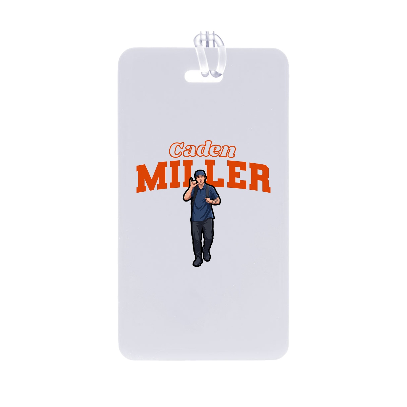 Bag Tag — Name Arch in Classic