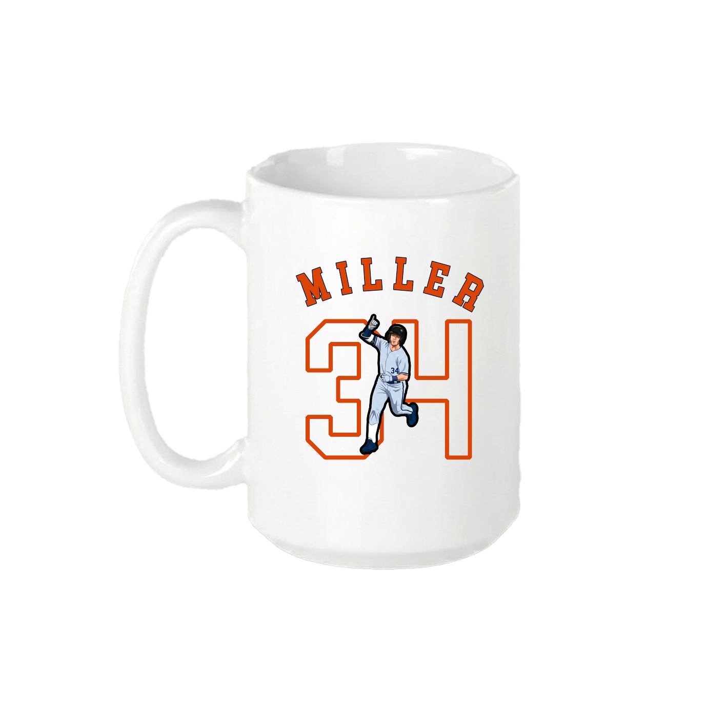 15oz Coffee Mug — Shirsey Arch in White