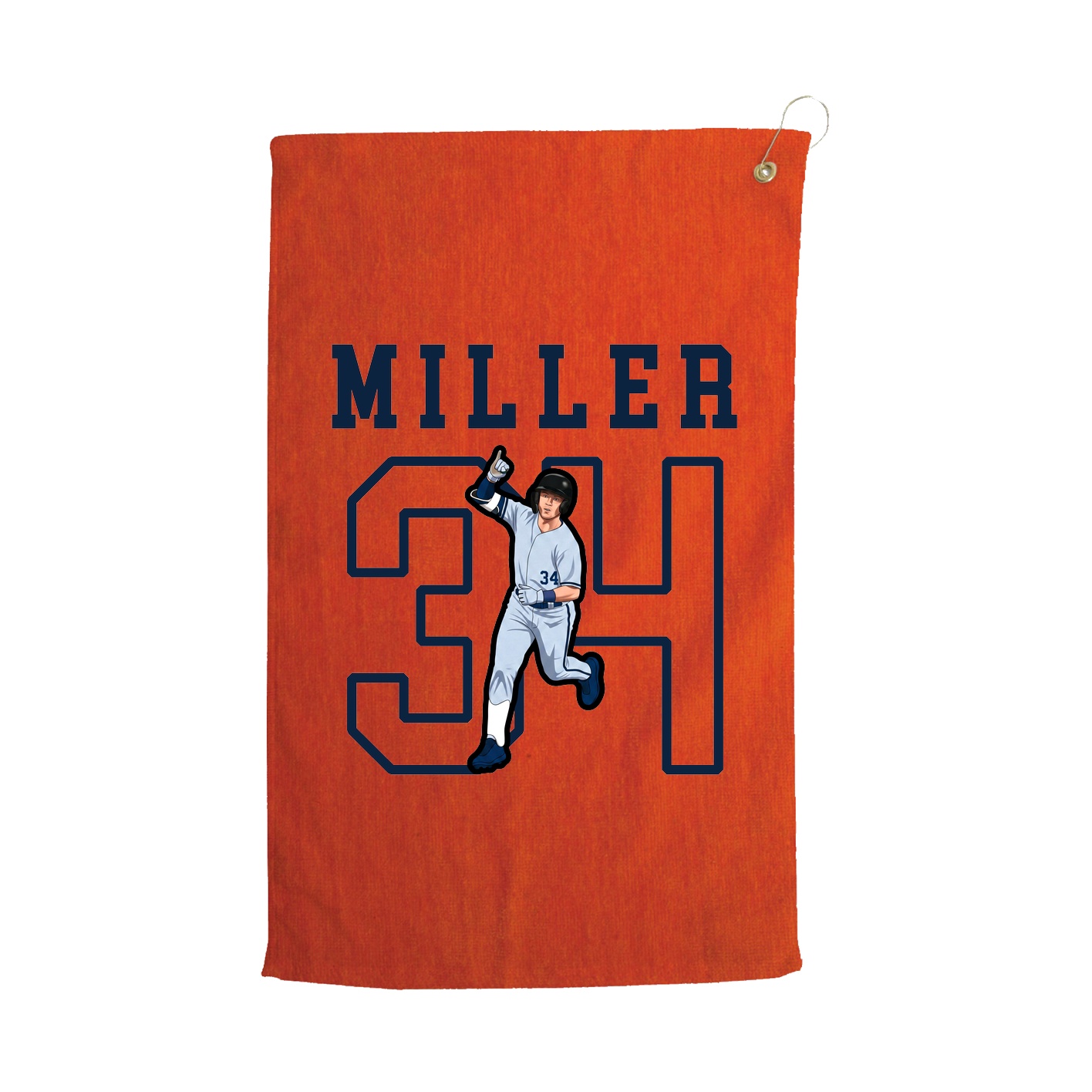 Golf Towel — Shirsey in Orange