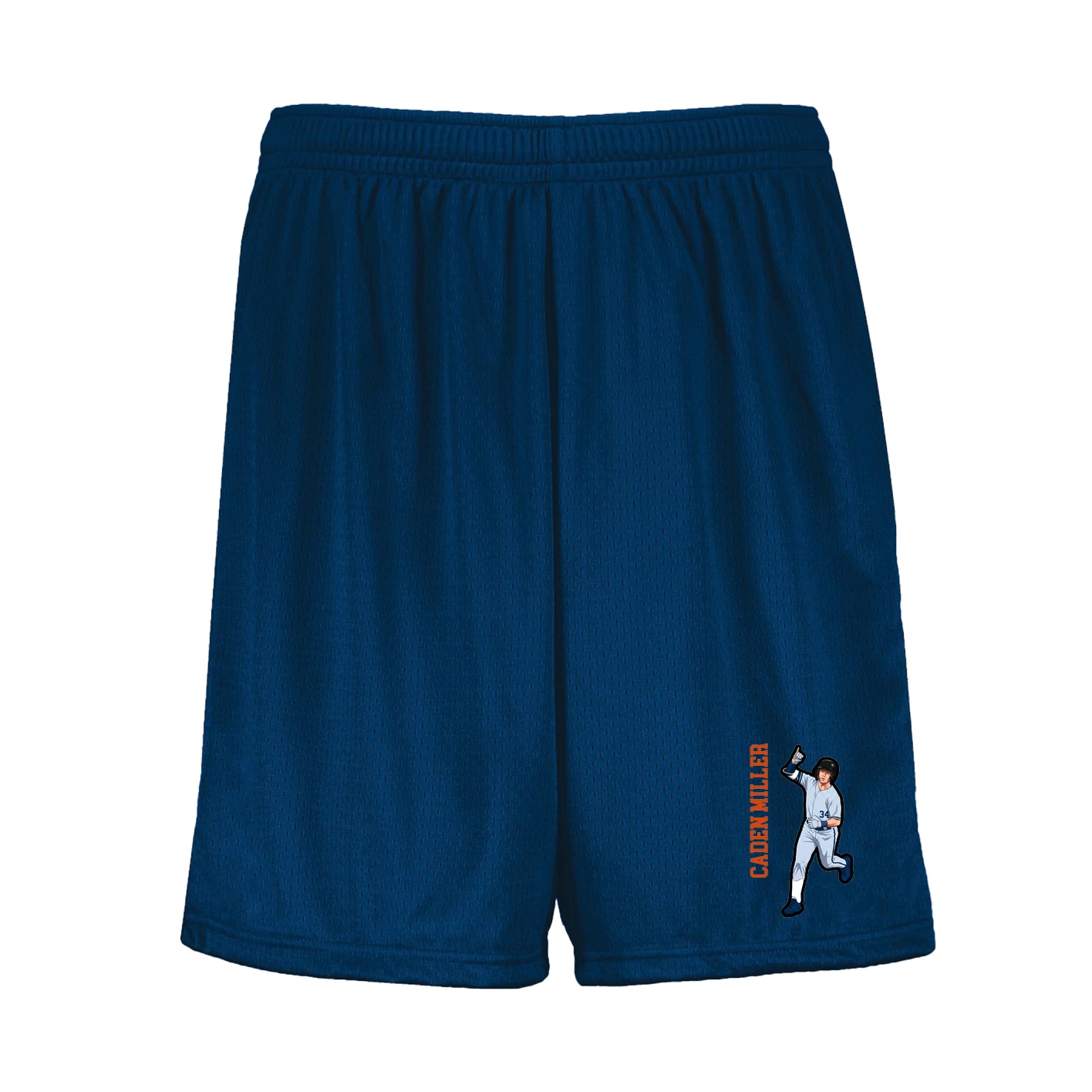 Shorts — Name Vertical in Navy